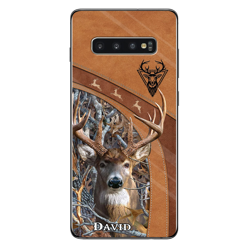 La vie est plus belle dans les bois - Coque de téléphone personnalisée pour la chasse