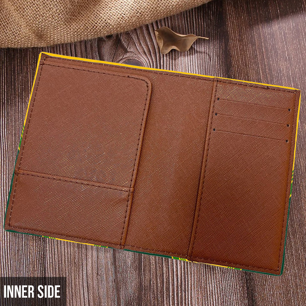 Porte-passeport papillon à affirmations positives personnalisé