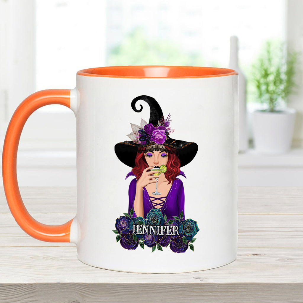 Don't F With My Energy - Personalized Witch Accent Mug