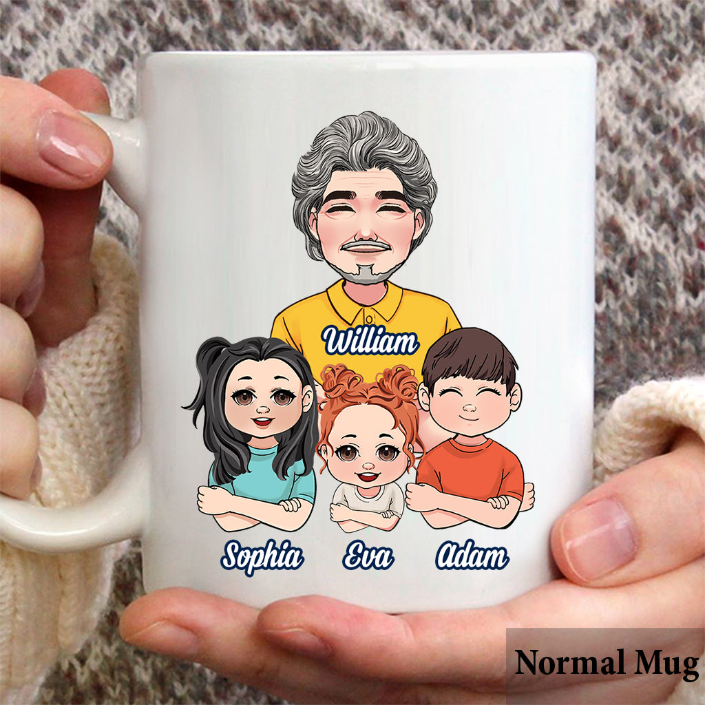 Meilleur grand-père du monde - Mug personnalisé pour grand-père