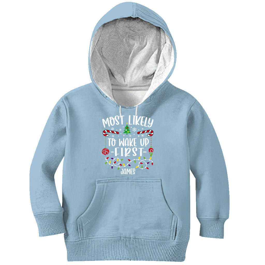 Noël en famille - T-shirt et sweat à capuche personnalisés pour toute la famille