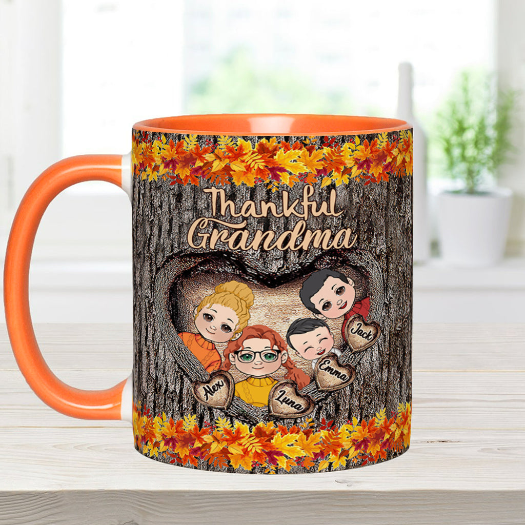 Mug personnalisé « Grand-mère reconnaissante »
