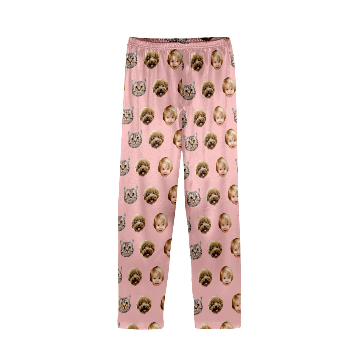 Pyjamas photo personnalisés pour Noël - Pyjamas boutonnés personnalisés pour toute la famille