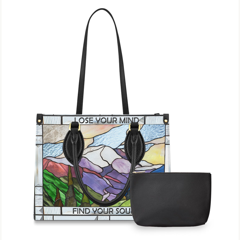 Perdez la tête - Sac à main de randonnée en cuir