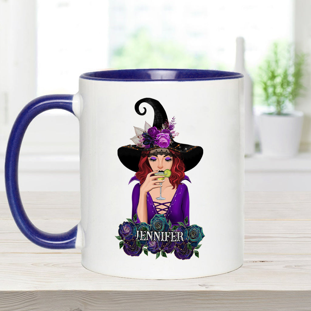 Don't F With My Energy - Personalized Witch Accent Mug