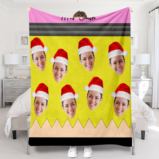 Teacher Life - Personalized Teacher Blanket