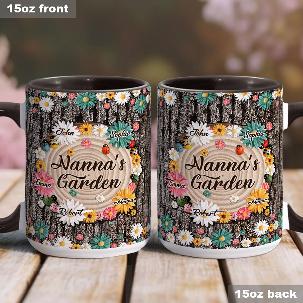 Mug personnalisé « Le jardin de mamie »
