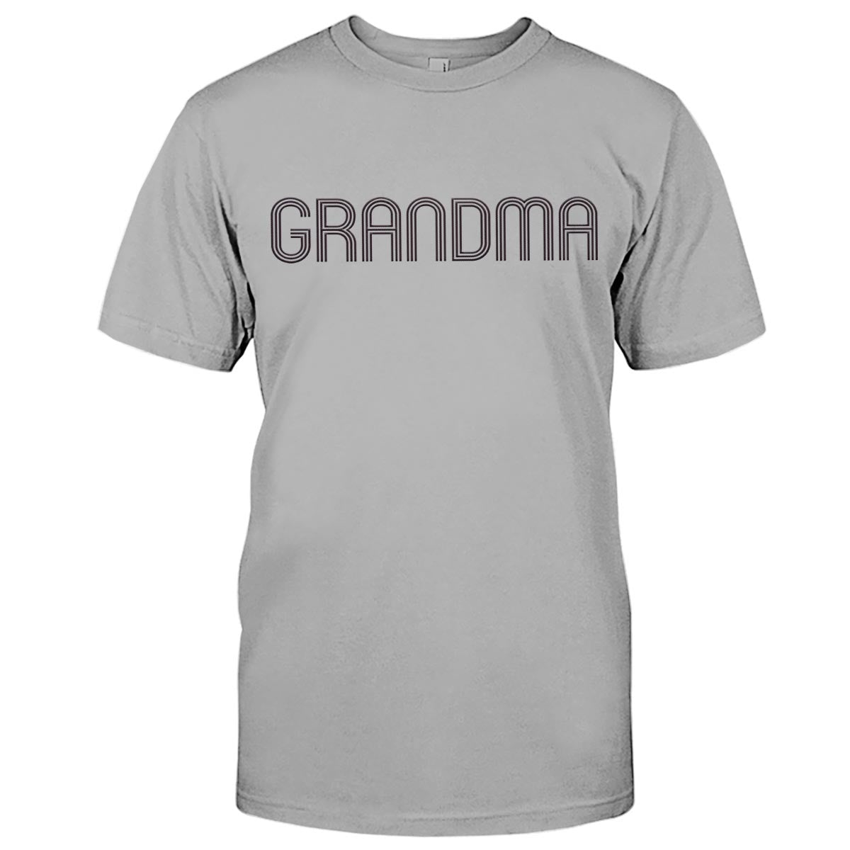 T-shirt brodé personnalisé avec nom pour grand-mère