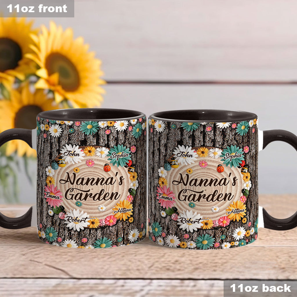 Mug personnalisé « Le jardin de mamie »