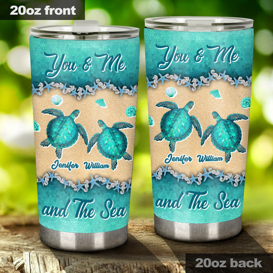 Salty Lil' Beach - Gobelet personnalisé Tortue