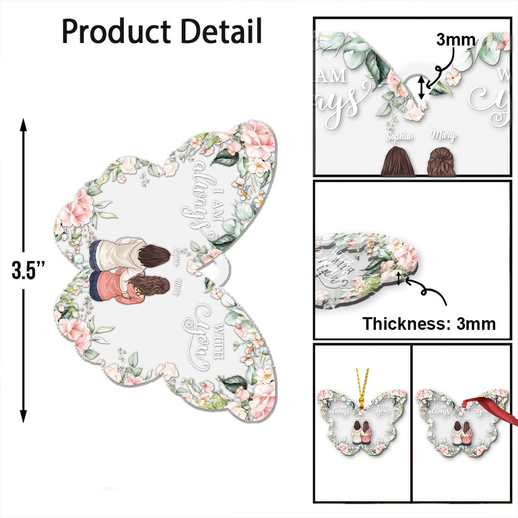 Je suis toujours avec toi - Ornement commémoratif personnalisé