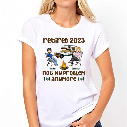 Ce n'est plus mon problème - T-shirt et sweat à capuche personnalisés pour retraités