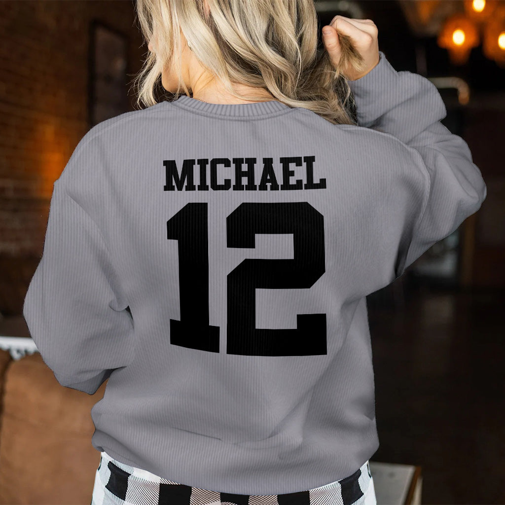 Maman de hockey - Pull moche de hockey personnalisé