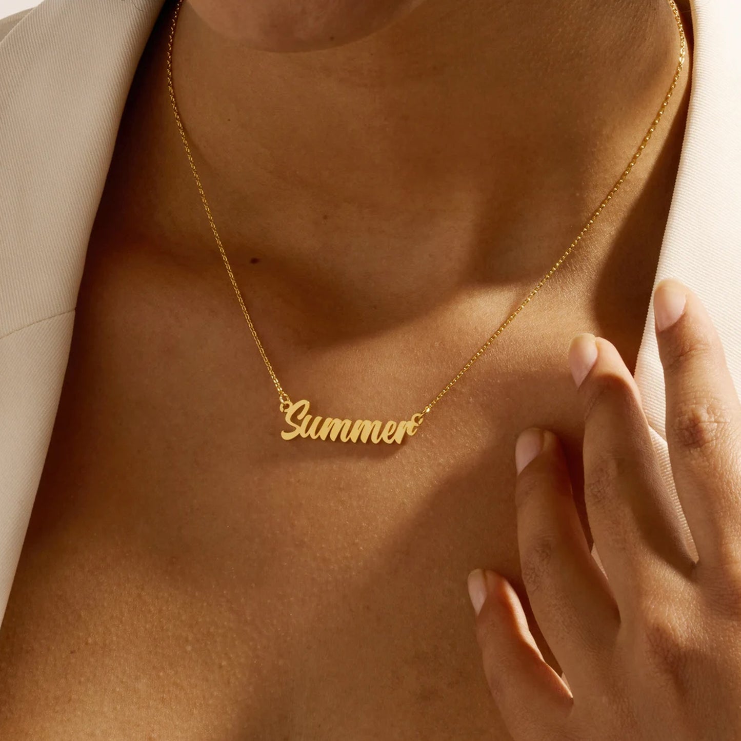 Collier Maman - Collier personnalisé avec le nom de la belle-mère