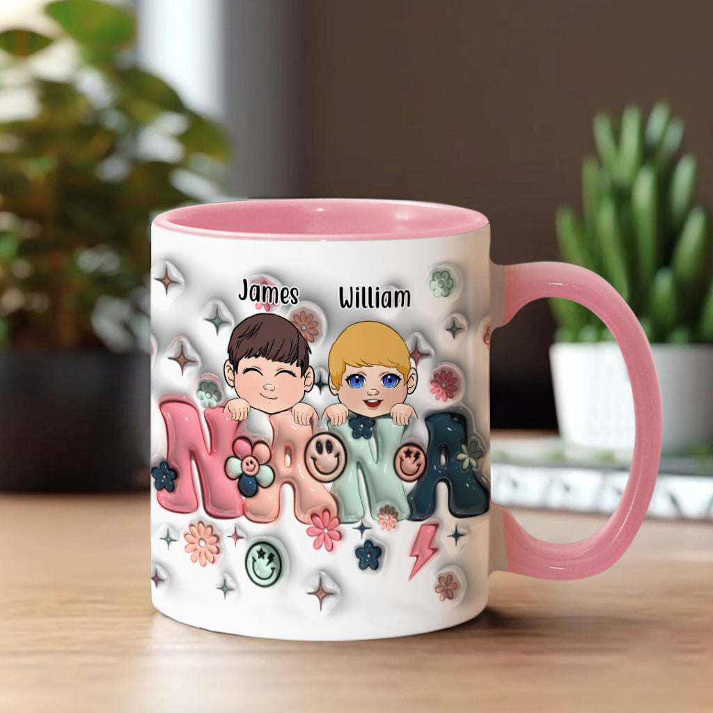 Meilleure grand-mère/mamie/mémé du monde - Cadeau pour grand-mère - Mug personnalisé