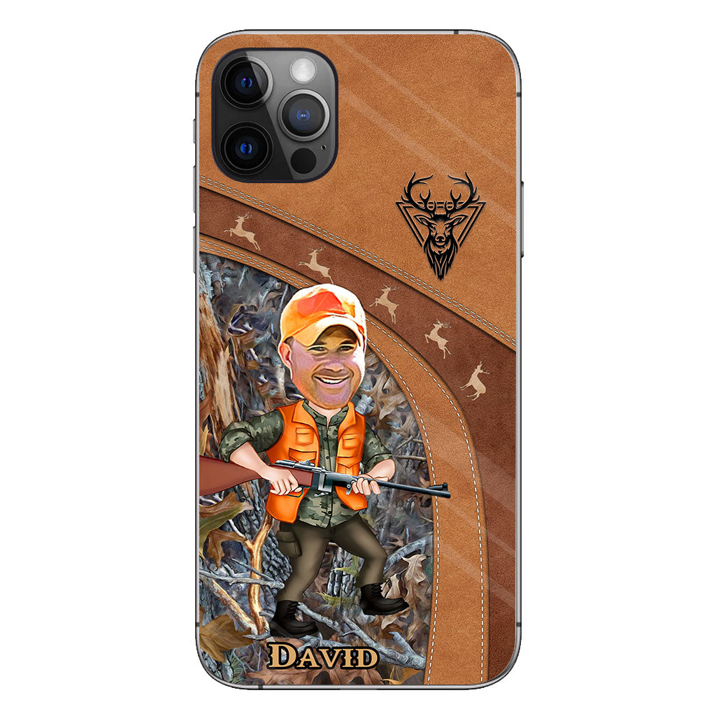 Coque de téléphone personnalisée sur le thème de la chasse avec photo humoristique intégrée - Coque de téléphone humoristique sur le thème de la chasse