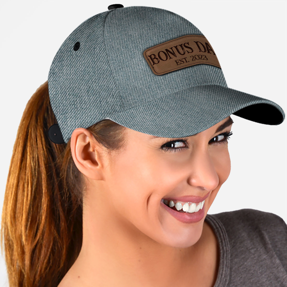 Bon-Papa - Cadeau pour beau-père - Casquette classique personnalisée
