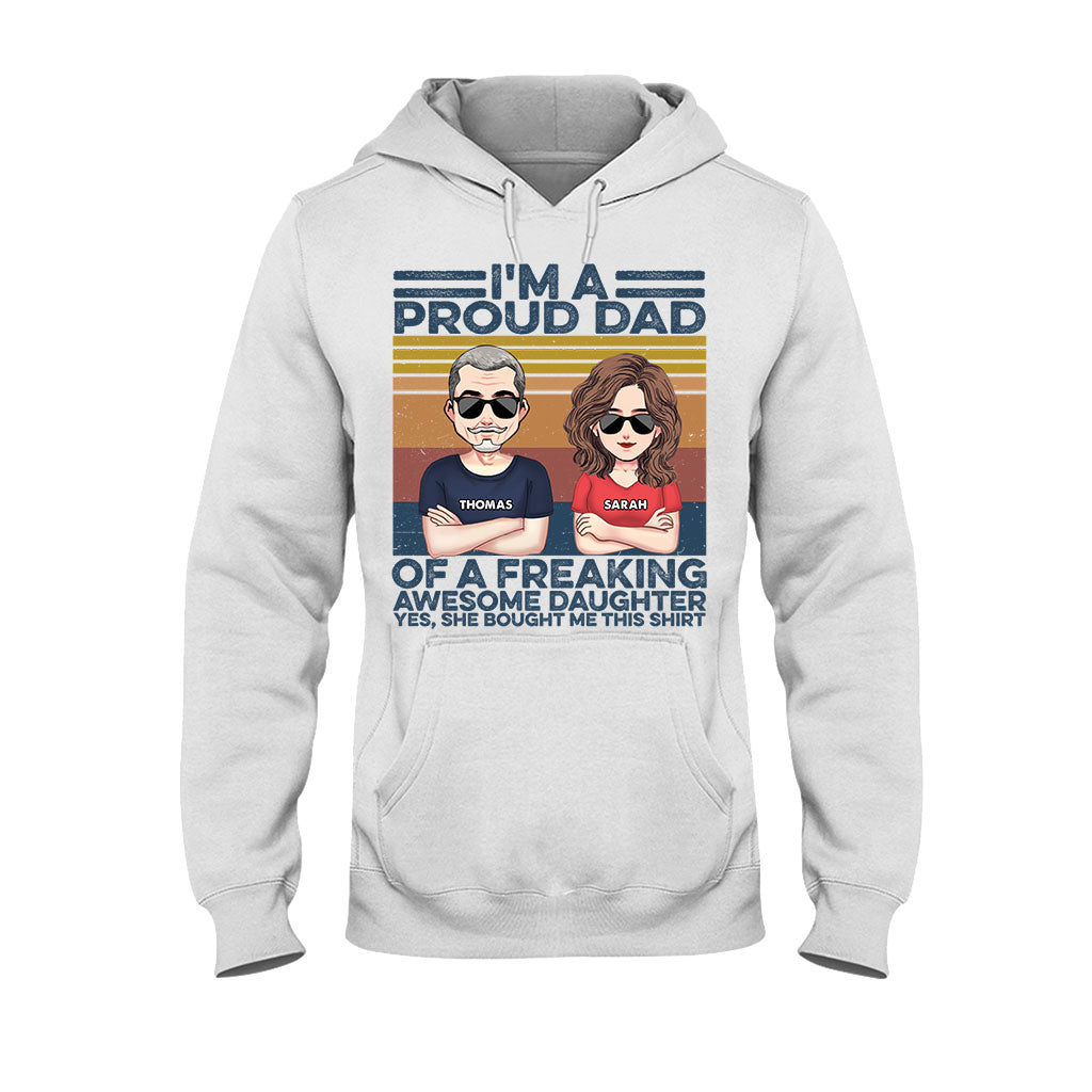 Tel père, tel fils - Cadeau pour papa - T-shirt et sweat à capuche personnalisés