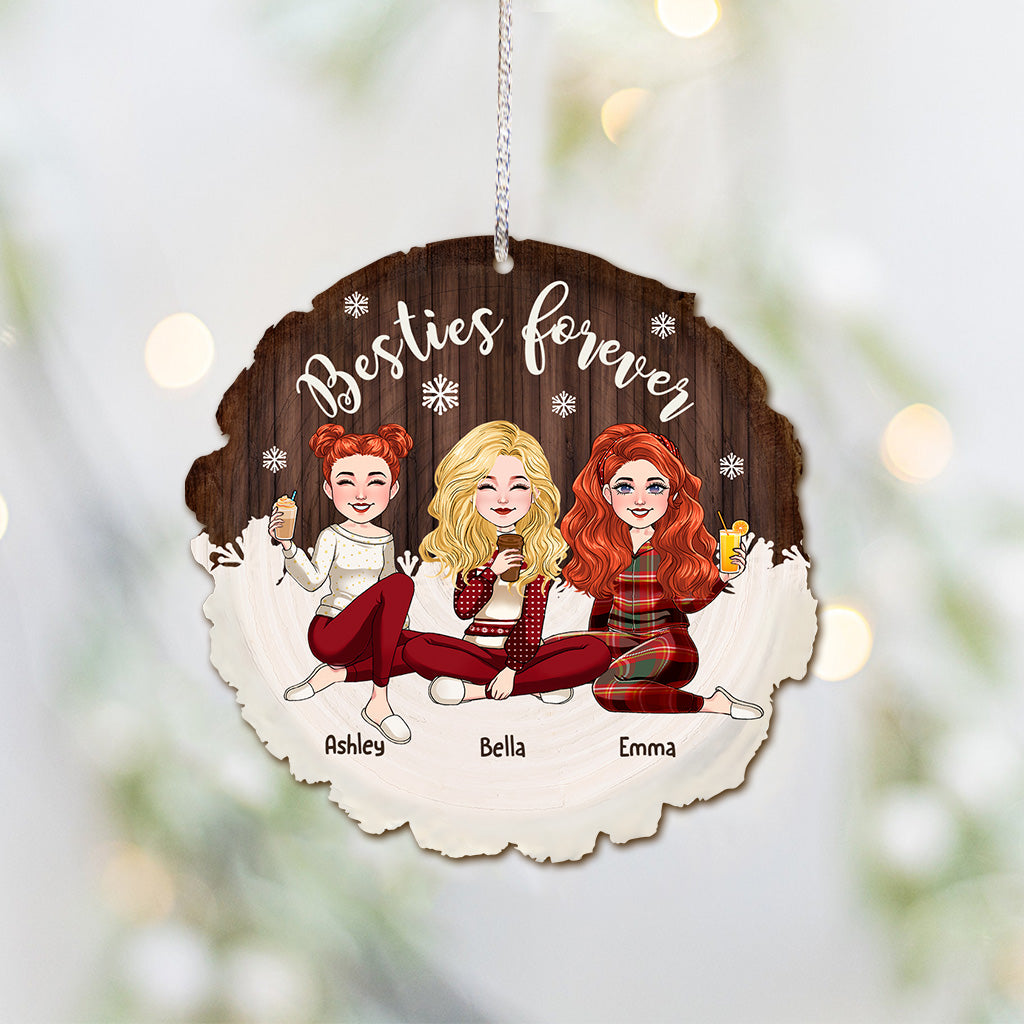 Meilleures amies pour toujours - Ornement personnalisé pour meilleures amies