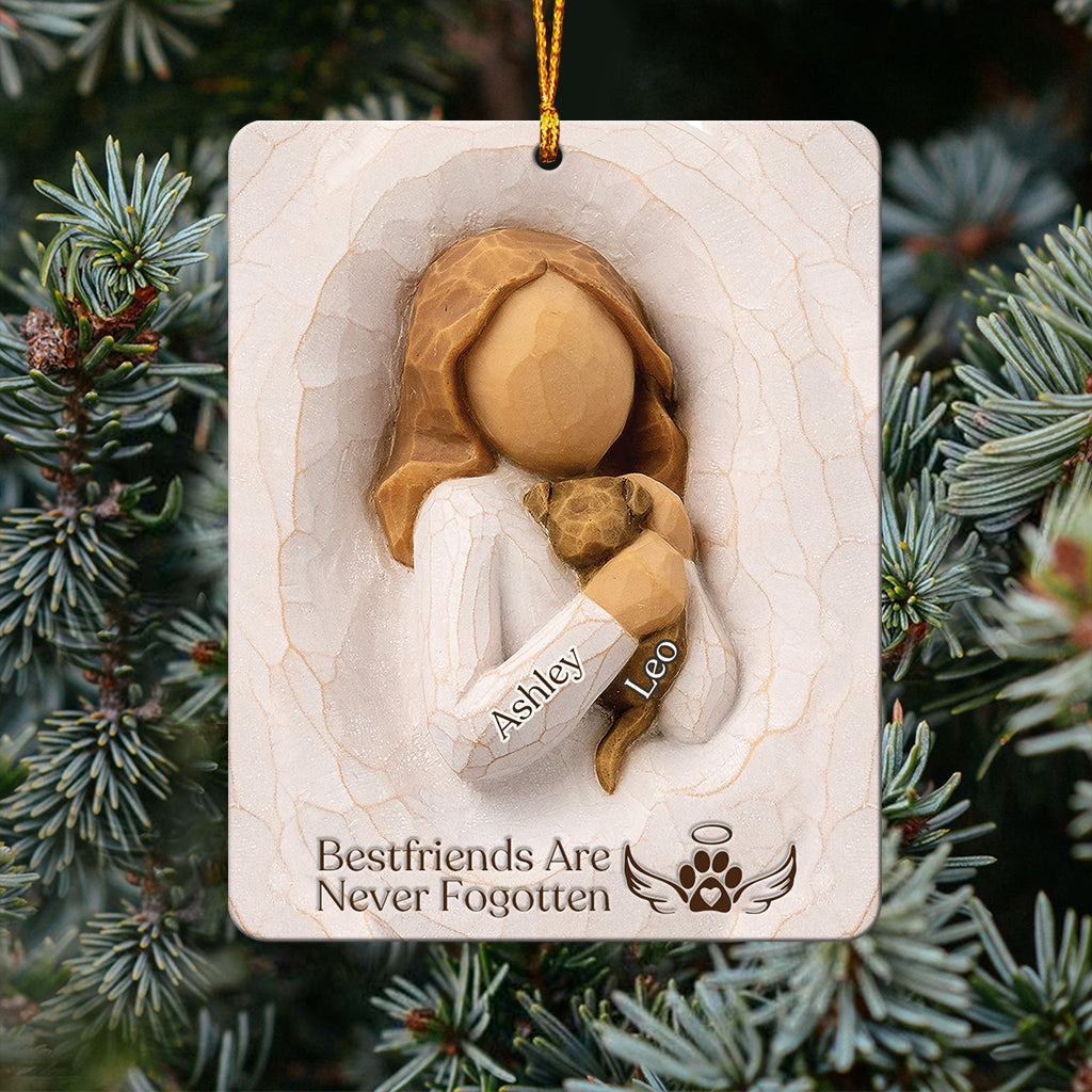 Les meilleurs amis ne sont jamais oubliés - Ornement personnalisé pour chien