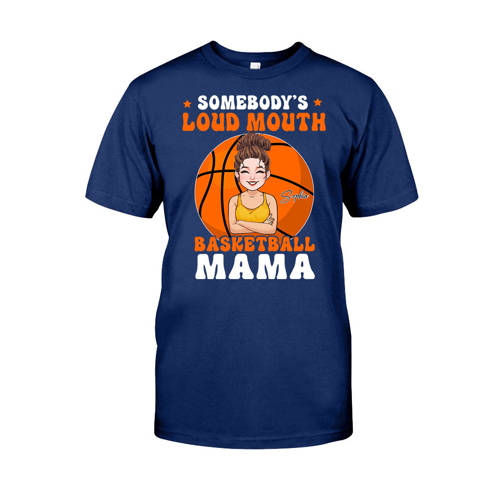 Maman basketteuse à la langue bien pendue - T-shirt et sweat à capuche de basketteur personnalisés