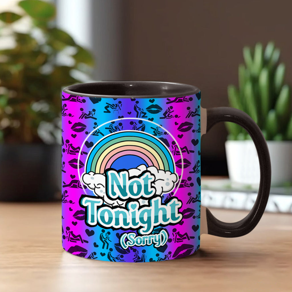 Tonight Who Hoo - Personalized Couple Accent Mug