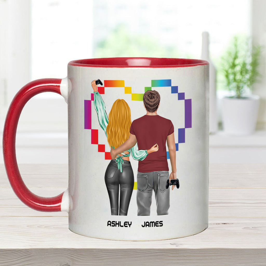 Je serai toujours ton joueur 2 - Mug personnalisé pour jeux vidéo