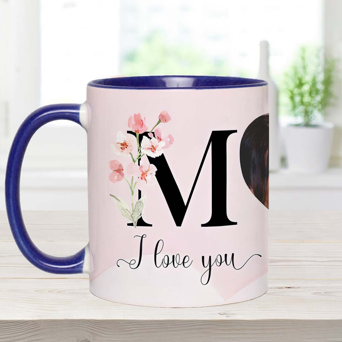 Je t'aime maman - Mug personnalisé pour maman