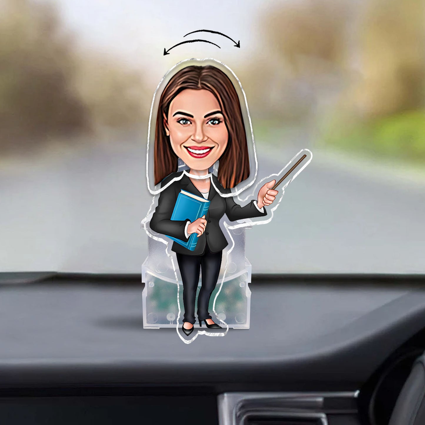 Funny Photo Figure - Personalized Teacher Custom Shaking Head