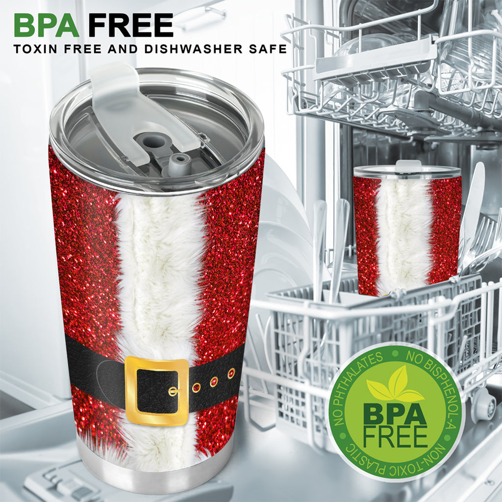 Cher Père Noël, je peux vous expliquer - Gobelet personnalisé pour chien