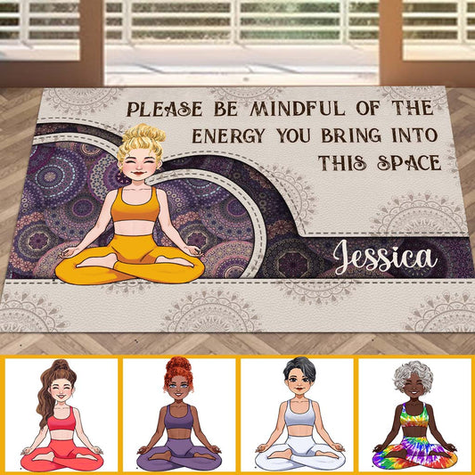 Namaste - Personalized Yoga Doormat