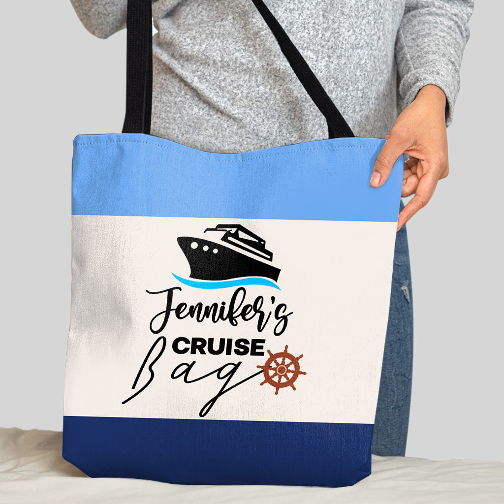 Croisière tricolore - Sac fourre-tout de croisière personnalisé