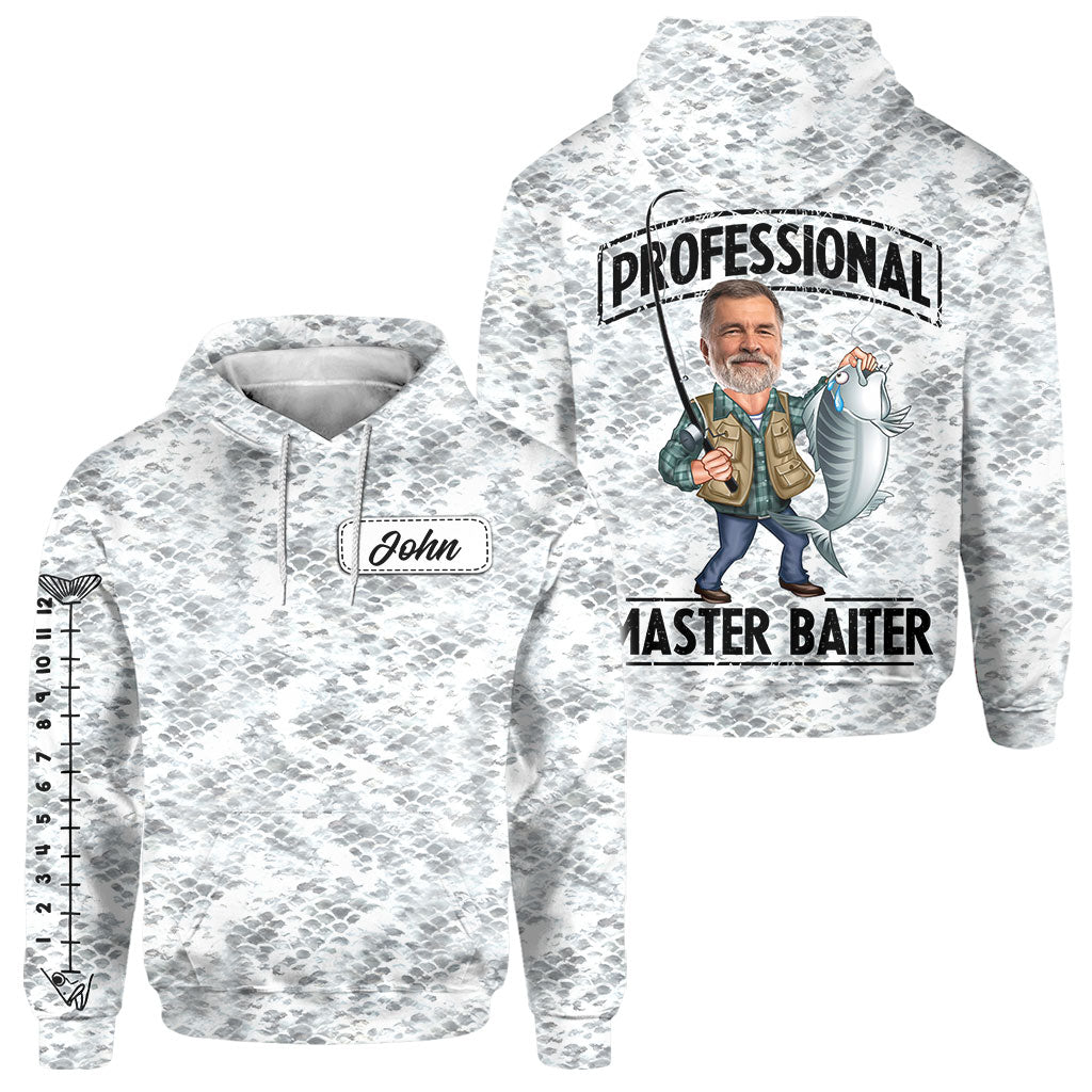 T-shirt de pêche personnalisé Master Baiter -