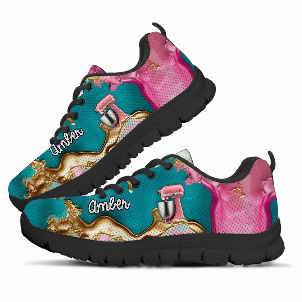 Passionné de pâtisserie ? Baskets personnalisées pour la pâtisserie