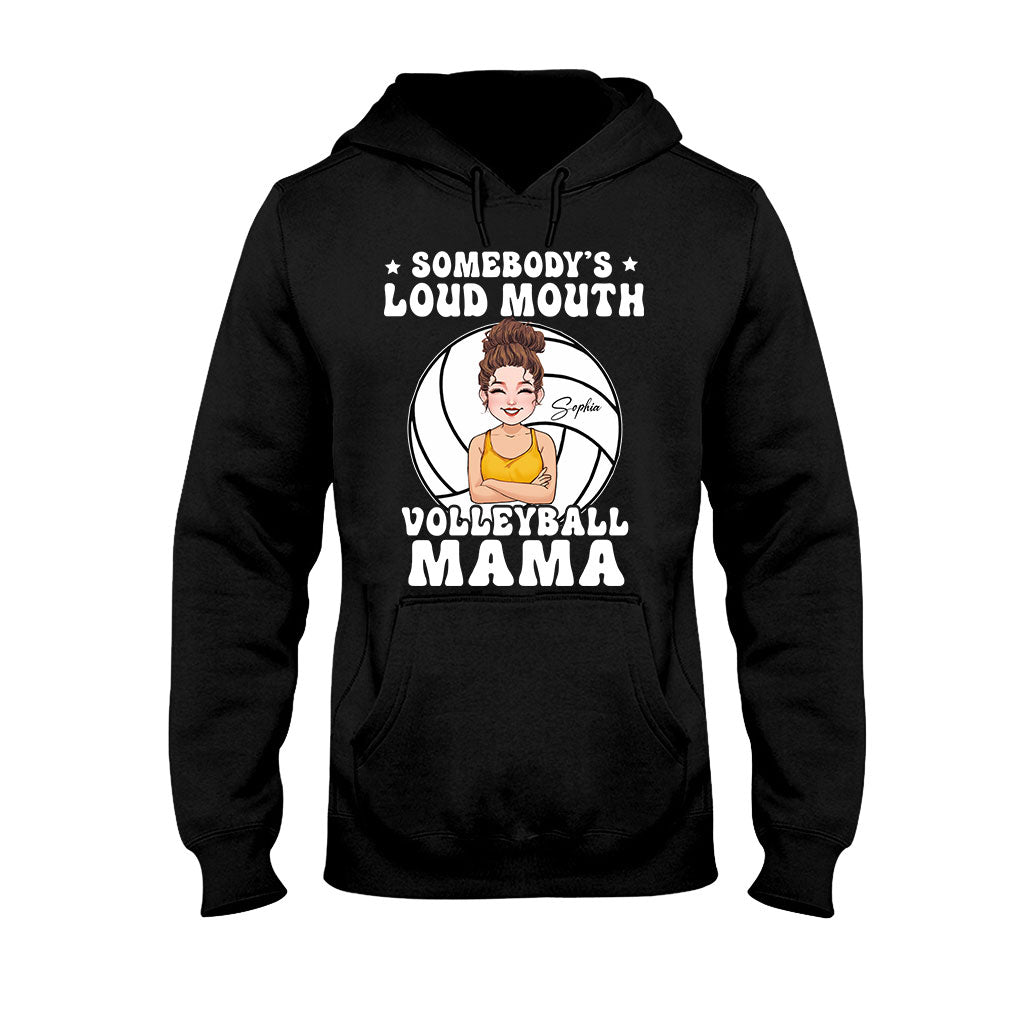 Maman Volleyballeuse à la Grande Gueule - T-shirt et sweat à capuche de volley-ball personnalisés