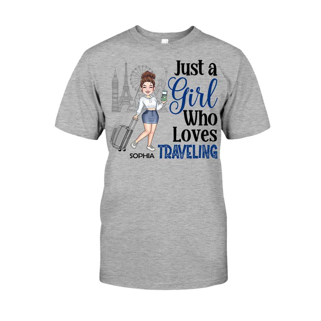 Juste une fille qui adore les croisières - T-shirt et sweat à capuche personnalisés pour les croisières