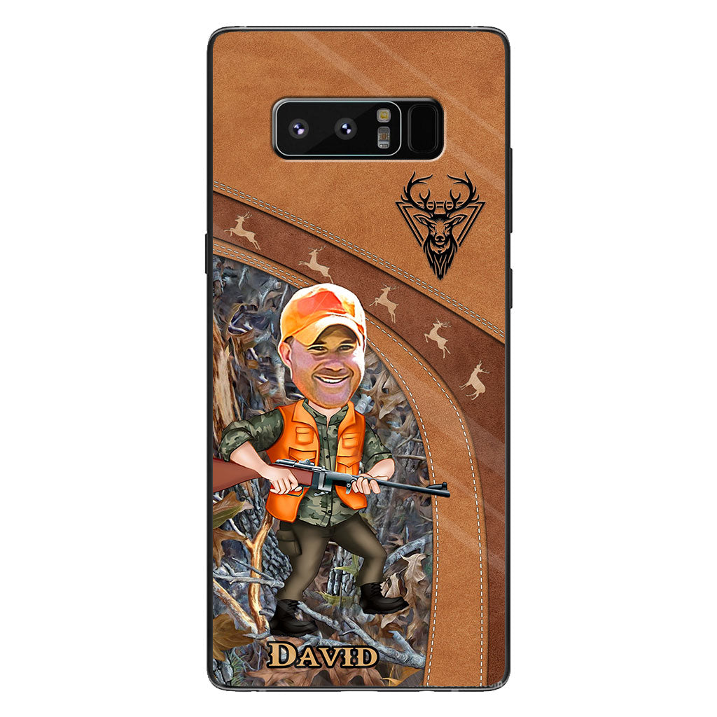 Coque de téléphone personnalisée sur le thème de la chasse avec photo humoristique intégrée - Coque de téléphone humoristique sur le thème de la chasse
