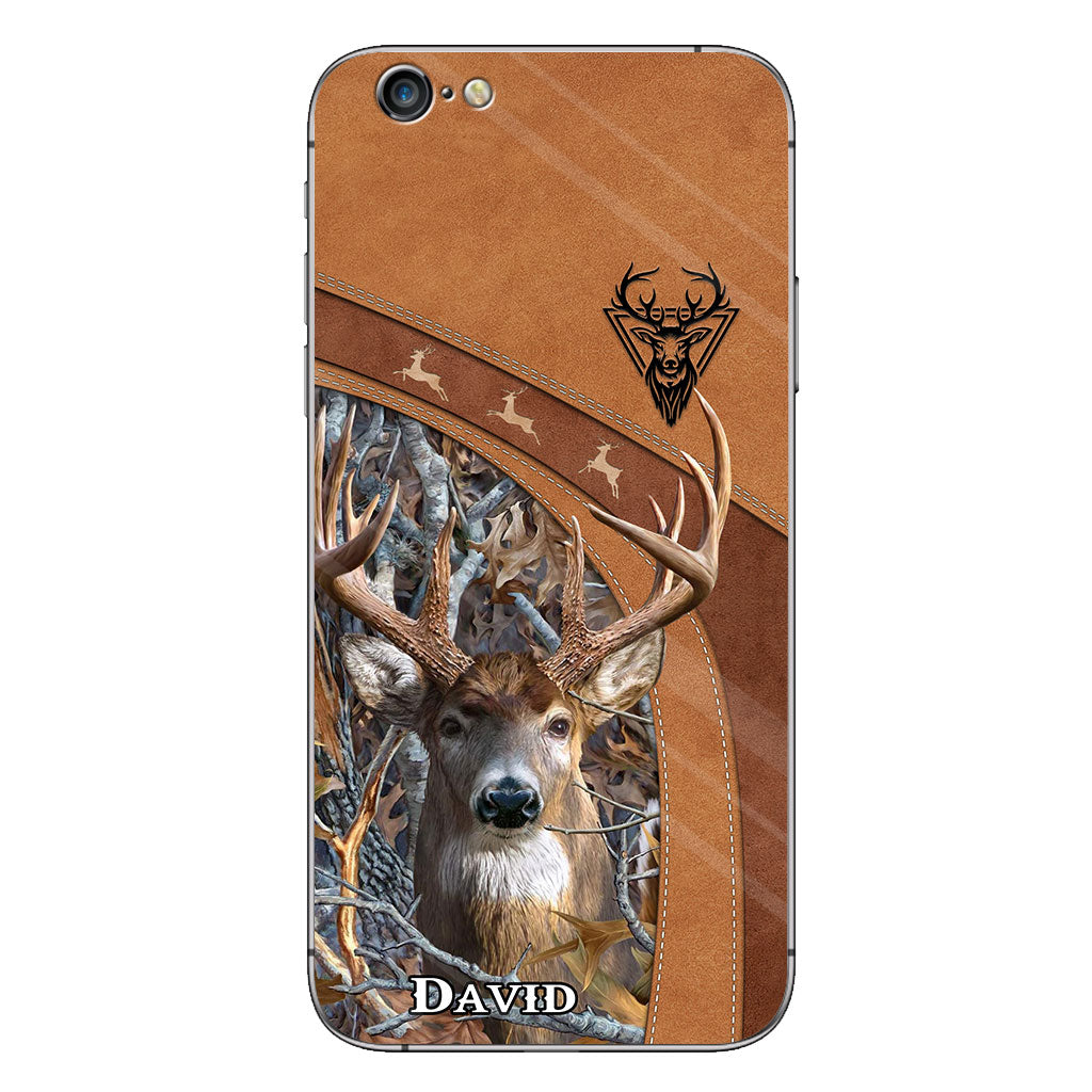 La vie est plus belle dans les bois - Coque de téléphone personnalisée pour la chasse