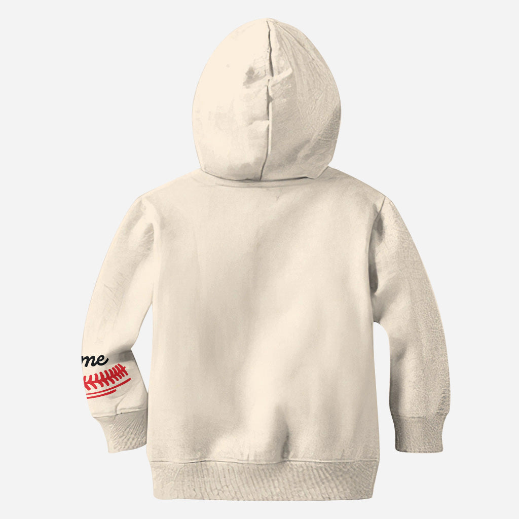 T-shirt personnalisé « À mon époque baseball » - T-shirt intégral baseball