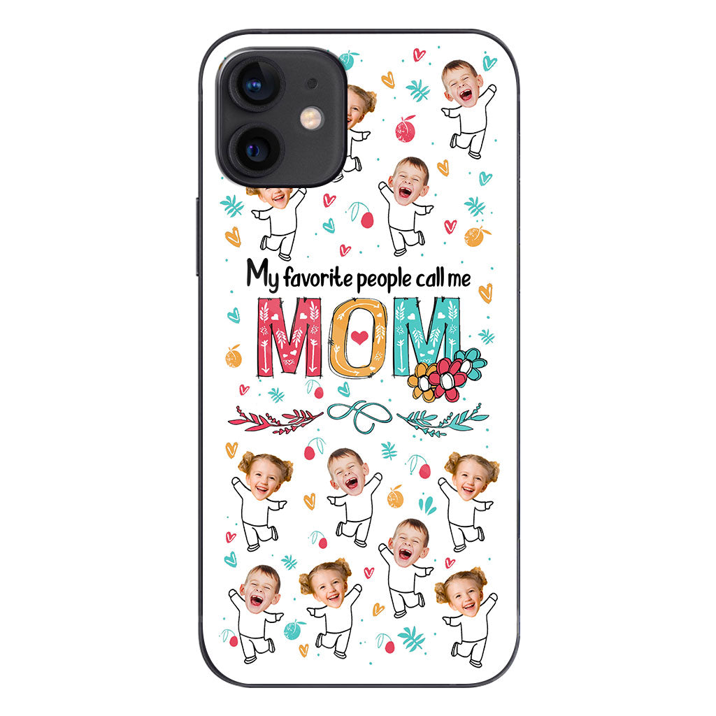 Mes personnes préférées m'appellent Nana - Cadeau pour grand-mère, maman - Coque de téléphone personnalisée