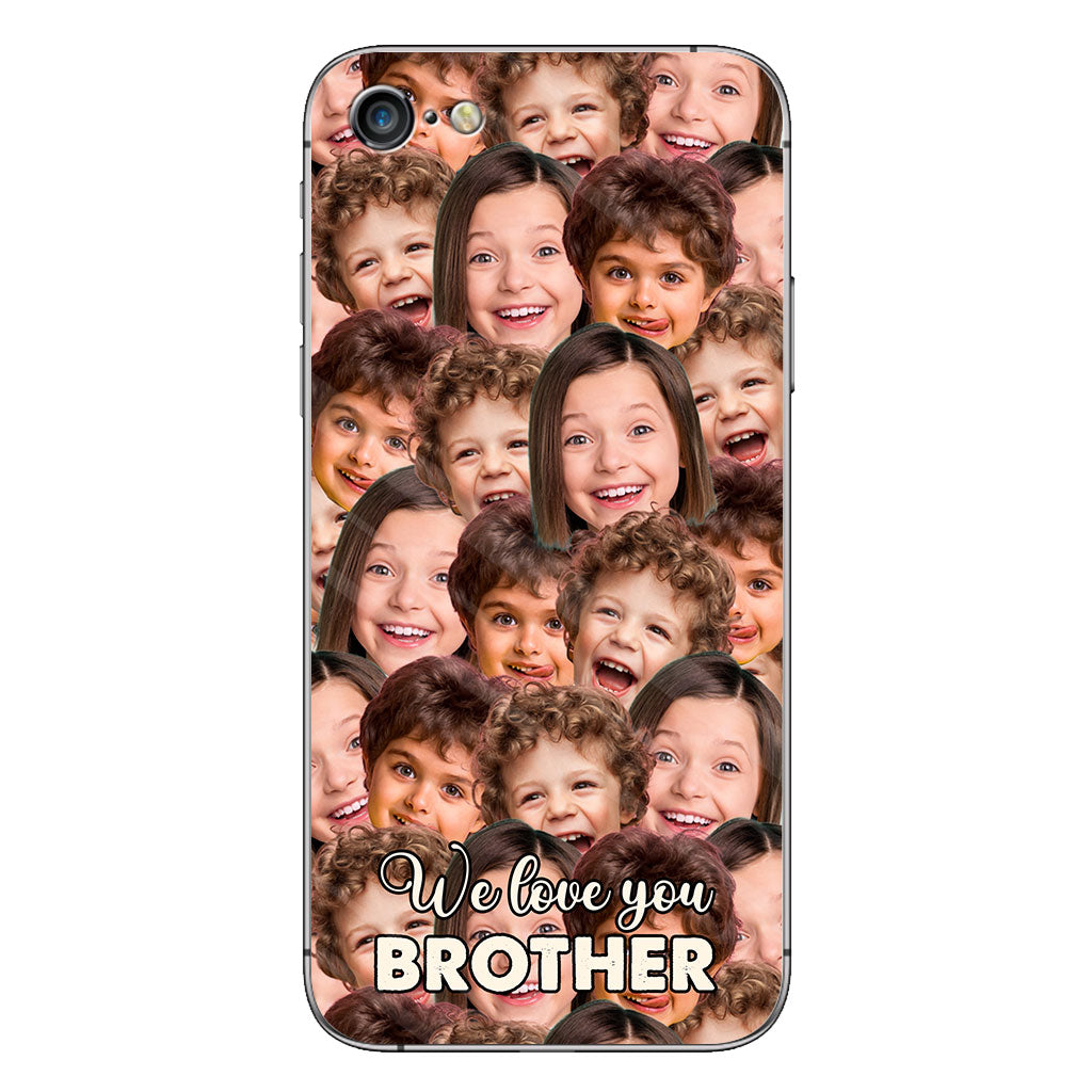 Je t'aime papa - Cadeau pour papa, grand-mère, grand-père, maman, oncle, tante, frère, sœur, fils, fille, petite-fille, petit-fils, mari, femme, petit ami, petite amie - Coque de téléphone personnalisée