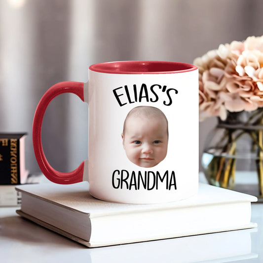 Mug personnalisé avec visage de bébé/enfant - Cadeau idéal pour nouveau-né