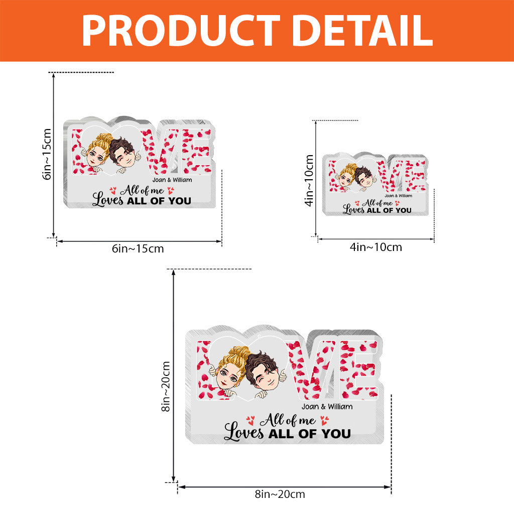 « This Is Us » - Cadeau pour couple (mari, femme, petit ami, petite amie, amoureux des chiens) - Plaque acrylique personnalisée.