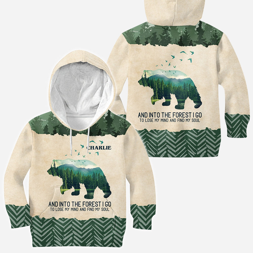 J'adore le camping - T-shirt de camping personnalisé intégral