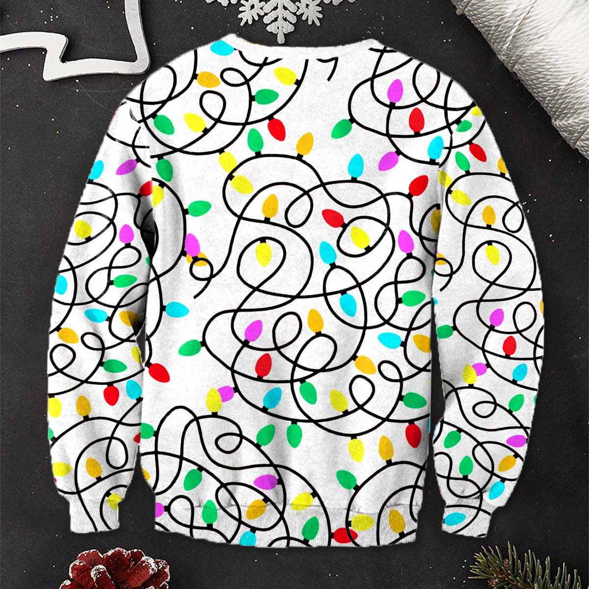 Je peux te faire inscrire sur la liste des vilains - cadeau pour mari, femme, petit ami, petite amie - Pull moche personnalisé