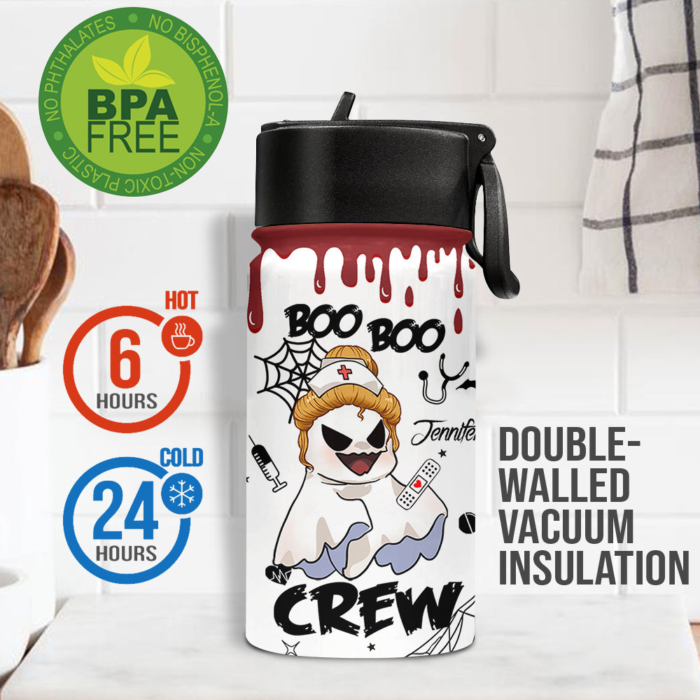 Boo Boo Crew - Gourde personnalisée pour enfants infirmières