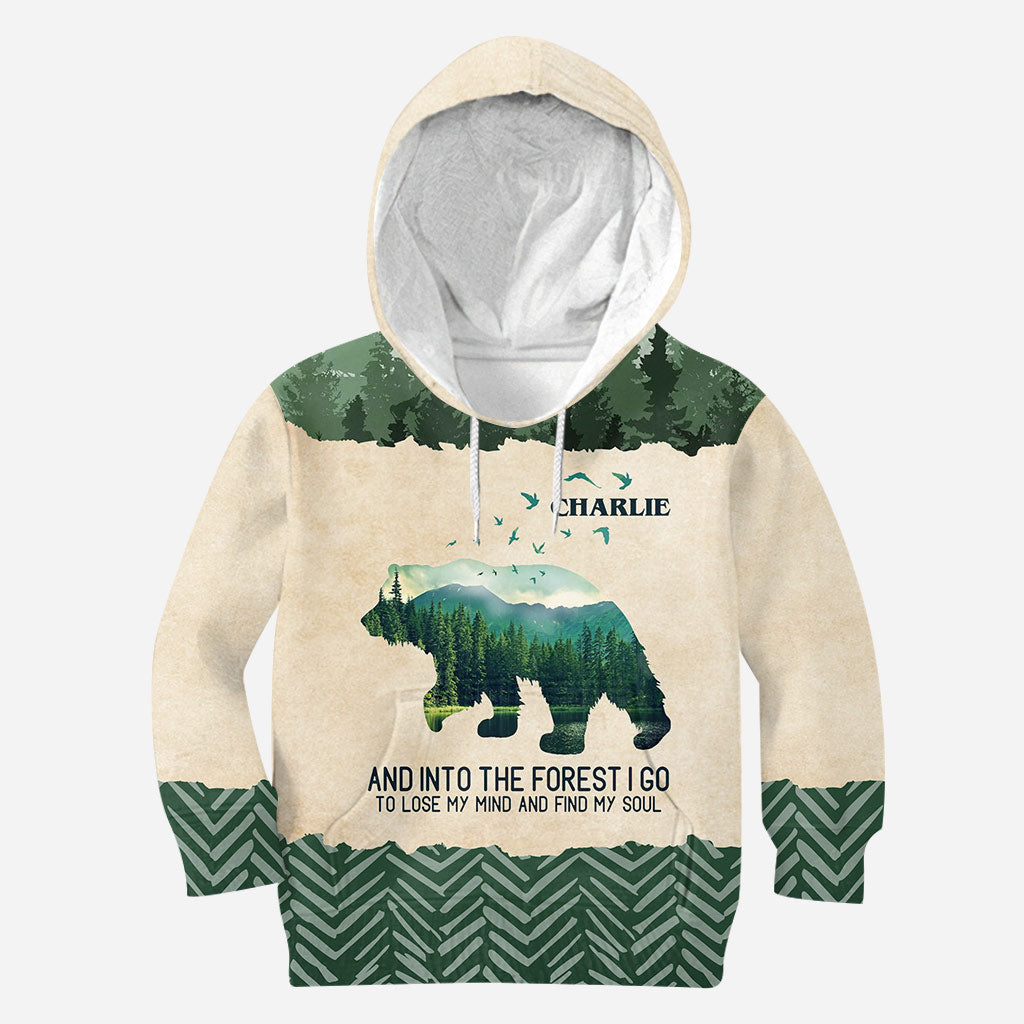 J'adore le camping - T-shirt de camping personnalisé intégral