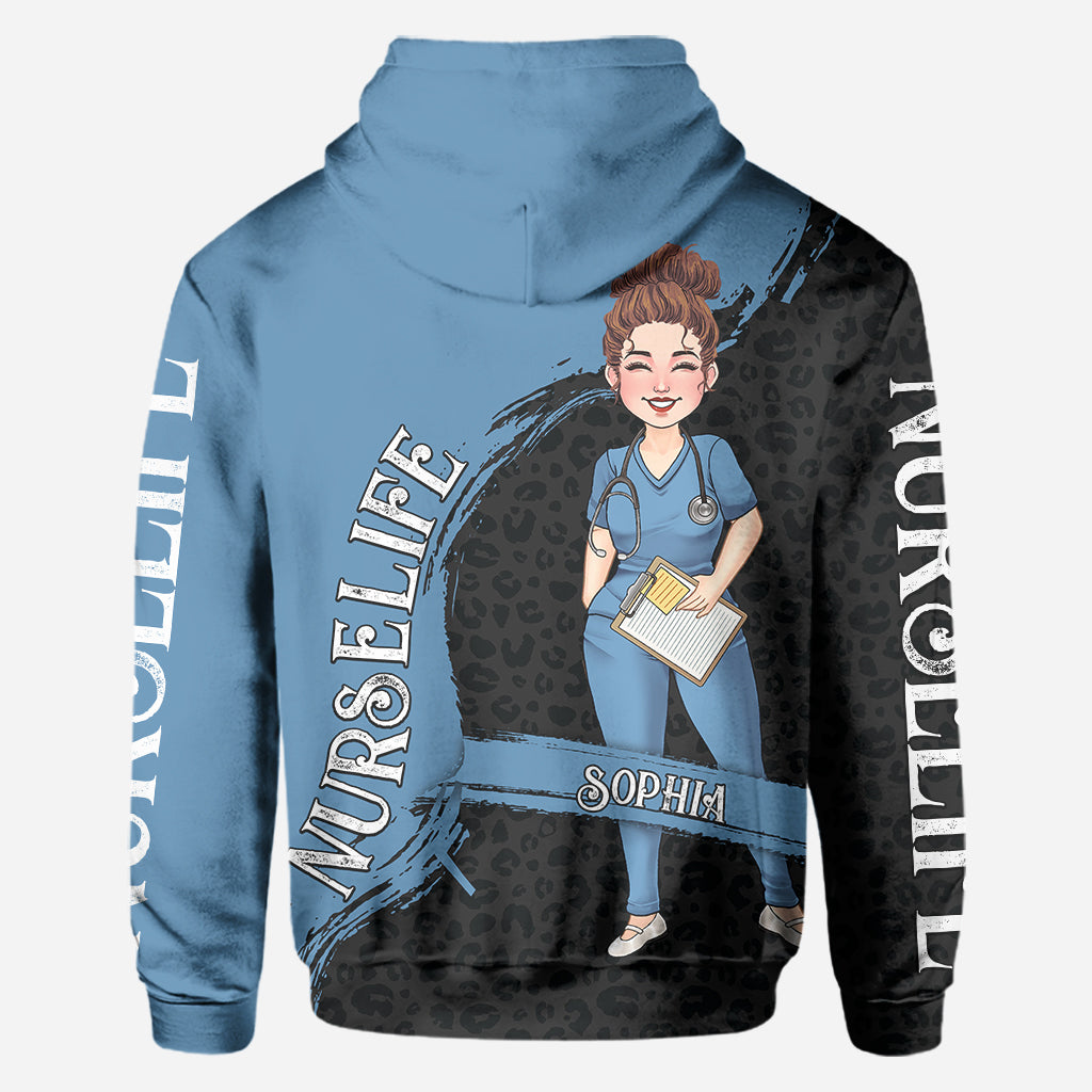 The Nurse Life - Nurse gift for mom, her, wife, girlfriend, friend - Personalized All Over Shirt