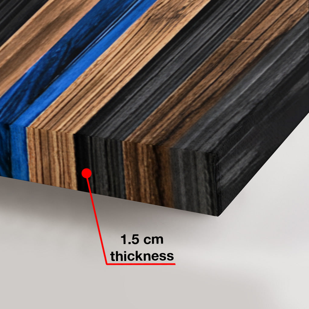 Mon héros - Toile et affiche personnalisées représentant un policier