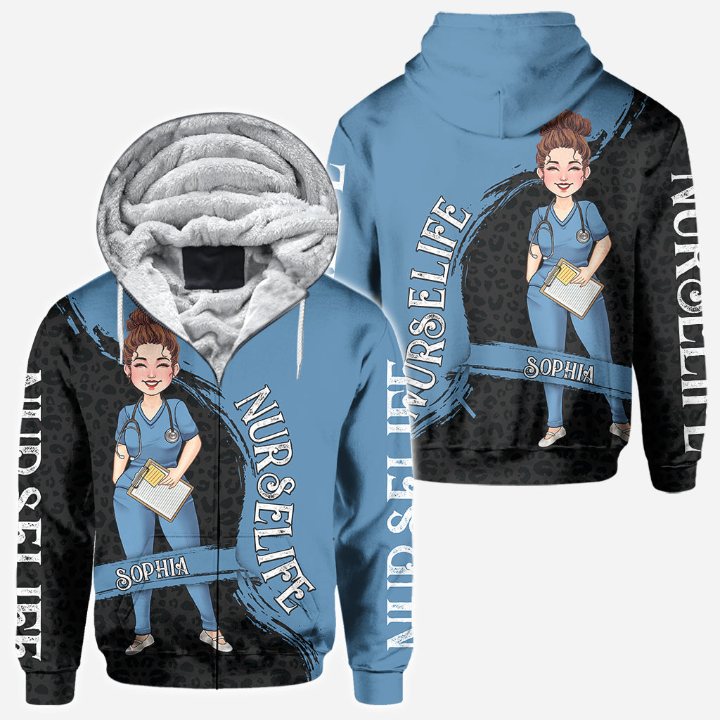 The Nurse Life - Nurse gift for mom, her, wife, girlfriend, friend - Personalized All Over Shirt